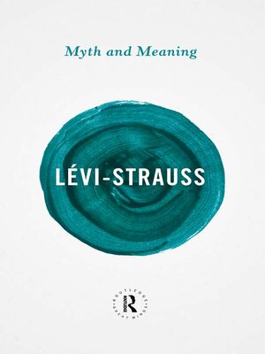 cover image of Myth and Meaning